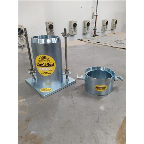 MOULD -COMPACTION AND COLLAR 100 DIA. * 200 HIGH WITH 60MM,COLLAR