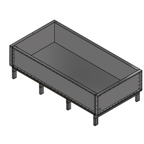 CURING TANK / BATH -INSULATED 1600L