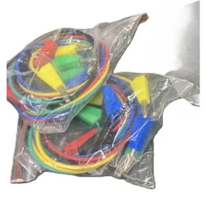 CONNECTOR BANANA PLUG CABLE KIT SET OF 5