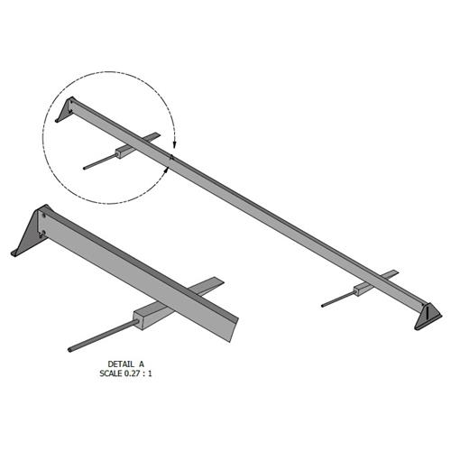 STRAIGHT EDGE WITH 2 WEDGES; EN 13036-7, WA 313.2