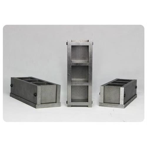 MOULD -CUBE  50 MM, THREE GANG – STEEL, MIN ORDER 3