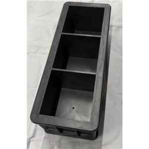 MOULD -CUBE 100MM, THREE GANG – PLASTIC LIGHTWEIGHT MIN 3