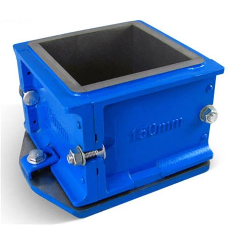 MOULD -CUBE 150MM, CAST IRON, FOUR PARTS 4 BOLT; EN; BS (MIN 9)