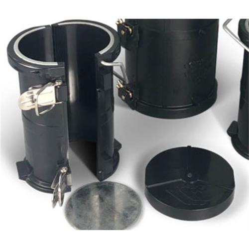 MOULD -CYLINDER DIA. 100 X 200 MM, PLASTIC, LEVER ACTION SPLIT – MIN OF 6