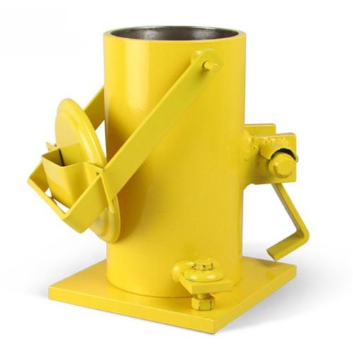 MOULD -CYLINDER DIA. 100 X 200 MM, STEEL,LEVER ACTION BILLY HANDLE LID