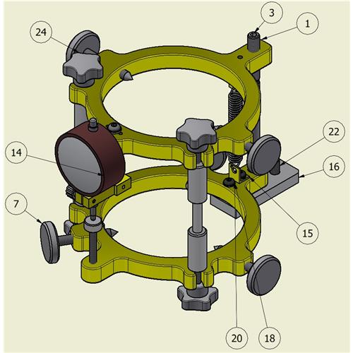 COMPRESSOMETER - AXIAL ASSEMBLY 100 X 200 CYLINDERS - Material Civil ...