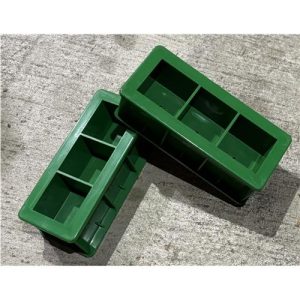 MOULD -CUBE  50 MM, THREE GANG – PLASTIC MIN 6