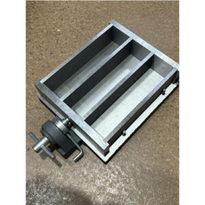 MOULD -PRISM 40  X 40 X 160MM, THREE GANG STEEL-CAST IRON BASE