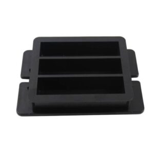 MOULD -PRISM 40   X 40 X 160MM, THREE GANG, PLASTIC, MIN ORDER QTY 6