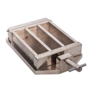 MOULD -PRISM 40  X 40 X 160MM, THREE GANG STEEL PRECISION