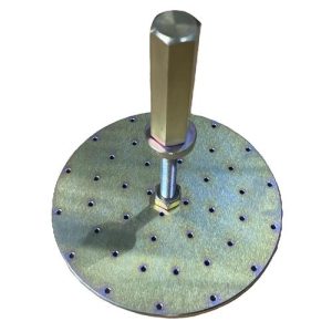 PERFORATED (SWELL) PLATE DIA 150 ADJUSTABLE STEM