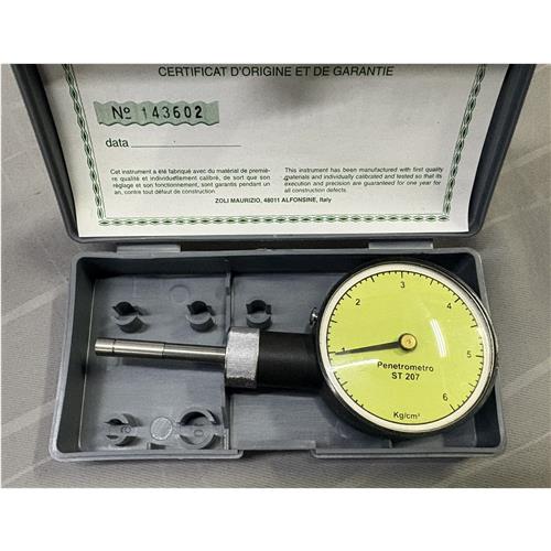 PENETROMETER – POCKET DIAL 0-5KG