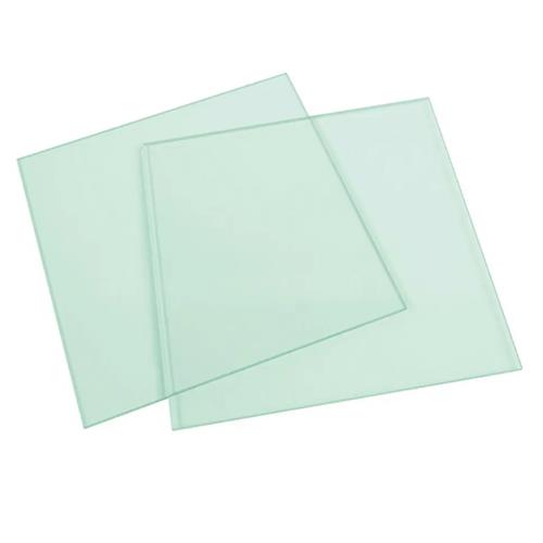 GLASS PLATE 125x125x6 SET OF 10