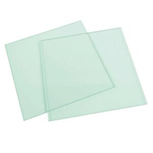 GLASS PLATE 200x200x6 SET OF 2