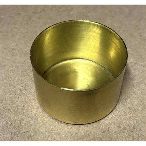 TIN DIA 55X35MM BRASS WITHOUT COVER