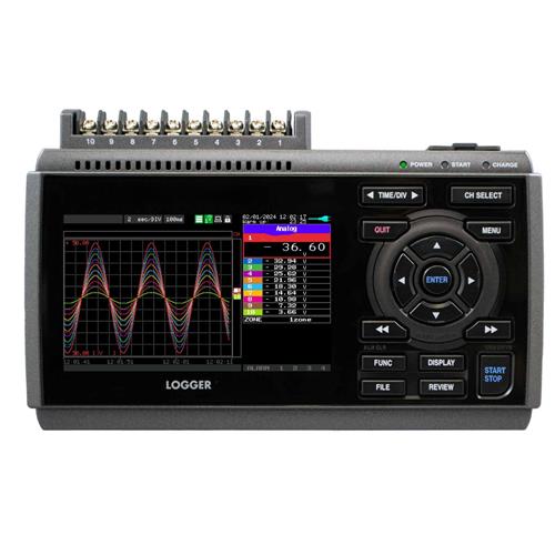 DATA LOGGER MULTIPURPOSE, LAN, USB, 10 INPUT CHANNEL(S)