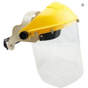FACE SHIELD WITH 1.0 MM CLEAR LENS